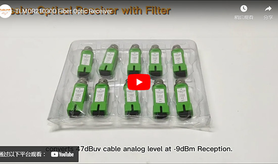 Receptor de fibra óptica tlmor21030d