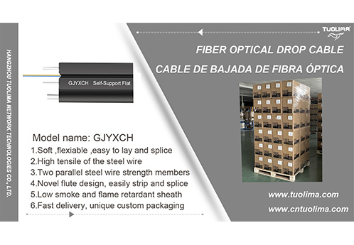 Cable Drop de Fibra Optica - GJYXCH